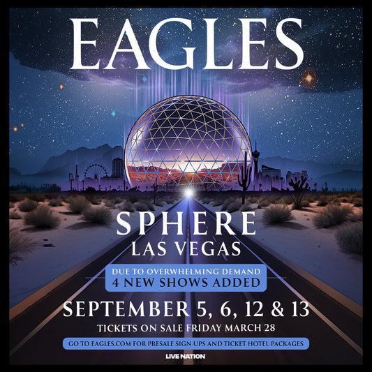 DUE TO OVERWHELMING DEMAND, FOUR 2025 FALL SHOWS ADDED