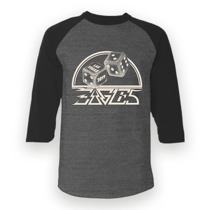 tee-grey/black-eagles logo with dice las vegas 2019
